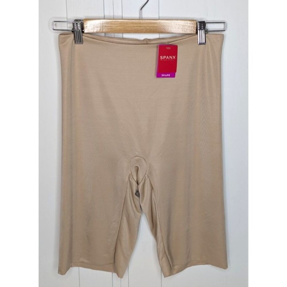 Spanx Mid-Thigh Short Shaping Soft Nude Sz XL NWT - Picture 5 of 6